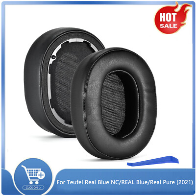 2Pcs Ear Pads Replacement Teufel Real Blue NC/REAL Blue/Real Pure 2021 Headset