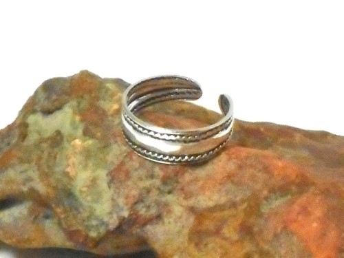 Adjustable Sterling Silver 925 TOE RING - Picture 3 of 4
