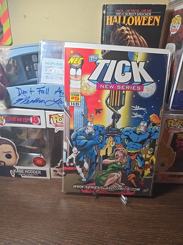 THE TICK NEW SERIES #5 NEW ENGLAND COMICS - Picture 10 of 23