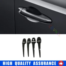 For Toyota RAV4 13-2018 Carbon Fiber Exterior Side Door Handle Frame Cover Trim