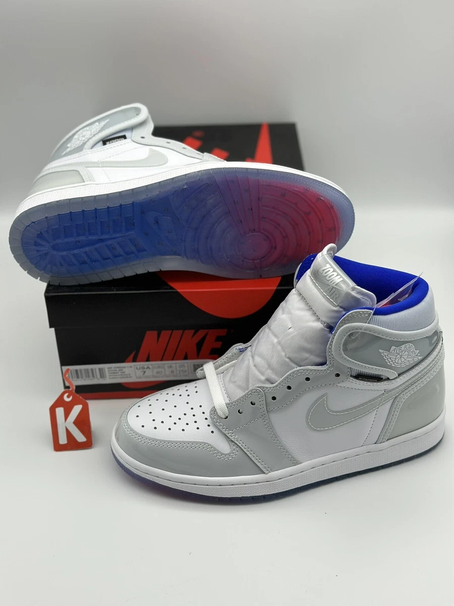 Jordan 1 Retro High Zoom White Racer Blue Men's - CK6637-104 - US