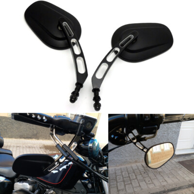 ハーレー　エッジカット　ドームミラー ハーレーエッジカットドームミラー