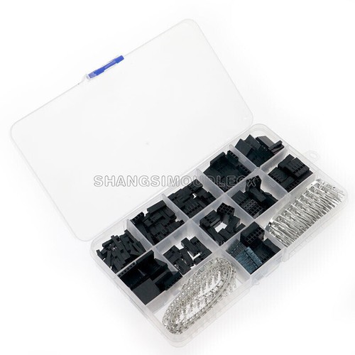 620PCS Dupont Crimp Pin Connector Header Jumper Wire Terminal Housing 2.54mm - Picture 3 of 6