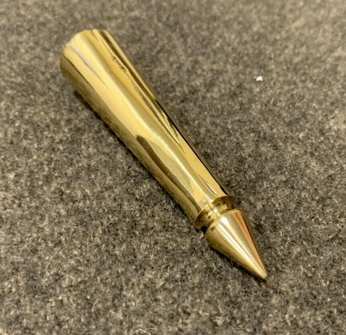 Brass Bayonet M1855 Rounded Scabbard Tip - Civil War, 19th century Re-enacting