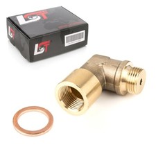 90° Lambdasonden Verlängerung Lambda Adapter Messing Dichtung für SUZUKI