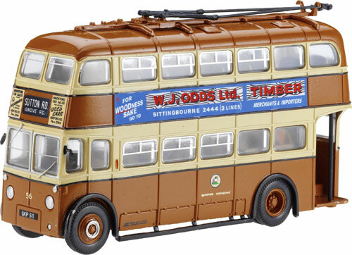 CORGI OOC MAIDSTONE CORPORATION ROE TROLLEYBUS-OM41405