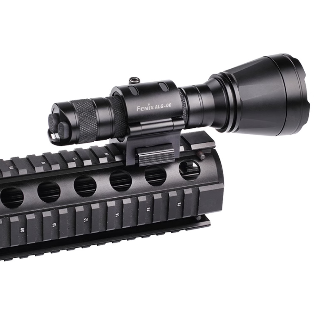 Fenix ALG-00 Flashlight Ring Picatinny Rail Mount with Quick Rail Clip