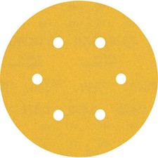 Image of Bosch EXPERT C470 Red Wood Top Sanding Discs 150mm 150mm 240g Pack of 5