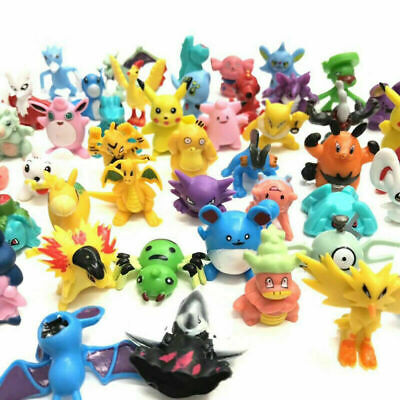 144 POKEMON FIGURINES + SAC cadeau anniversaire enfant fille garçon RAPIDE