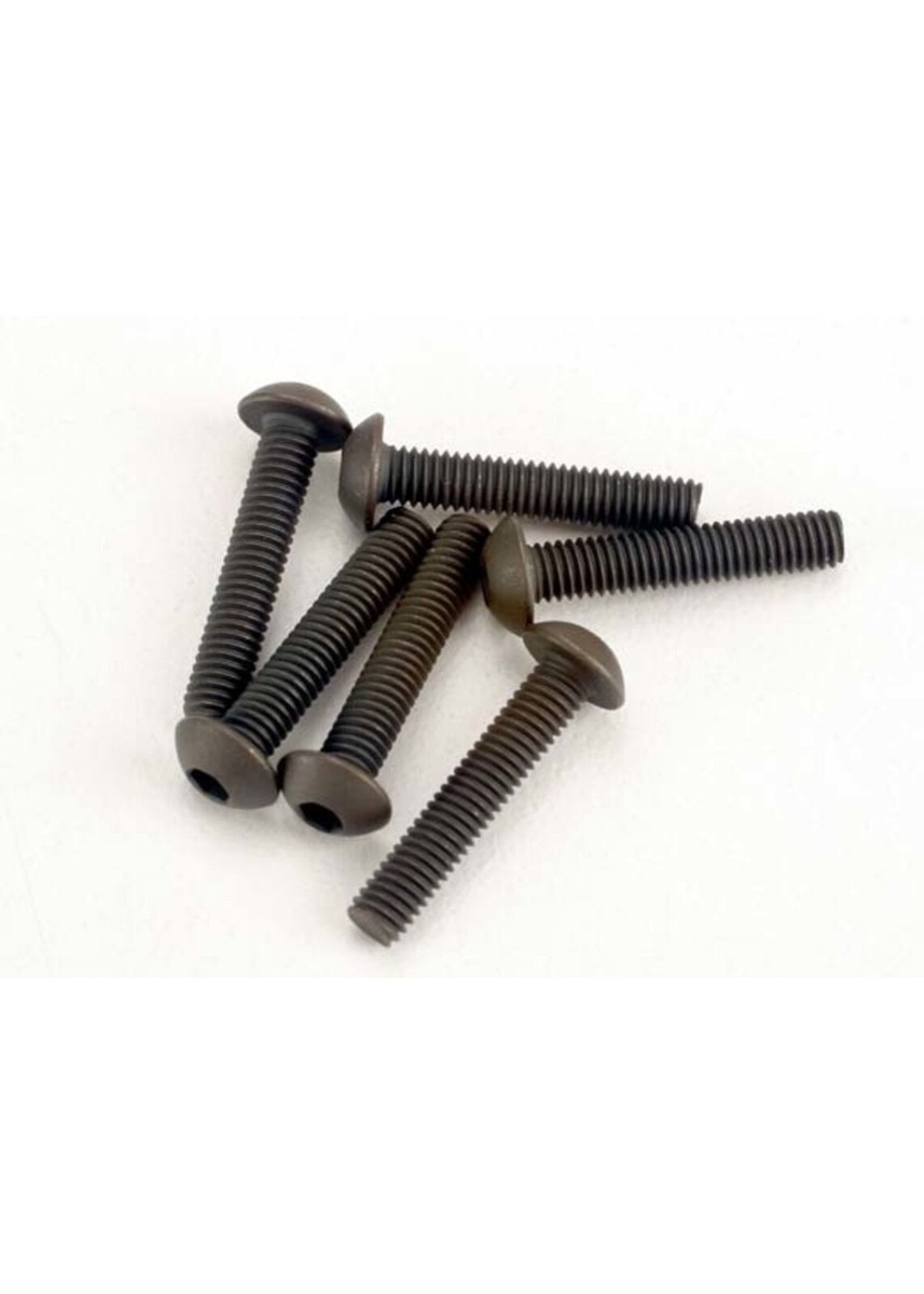 Traxxas 2579 Screws 3x15mm button-head machine hex drive (6) Slash