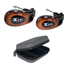Xvive U2 Complete Guitar Bass Instrument Wireless System Sunburst w Case