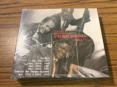 Oscar Peterson Trio - Olympia & Theatre Des Champs Elysees 2 X CD New & Sealed