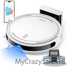 Vyzzle Robot Vacuum, 5000Pa Robot Vacuum and Mop, Smart Navi