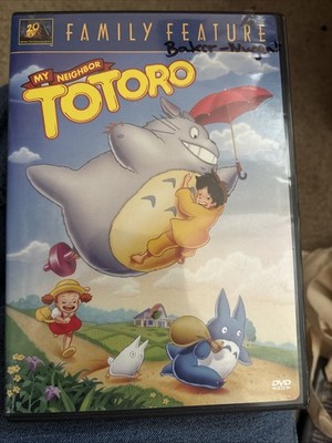 My Neighbor Totoro Rare Dvd, Perfect Condition Original Dvd Flyer Inside ￼