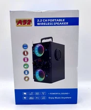 Tomproad Portable 2.2 Channel Portable Wireless Speaker w/LED Display Model A52