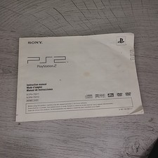 SONY PlayStation 2 PS2 Instruction Manual For Console Only SCPH-70011 SCPH-70012