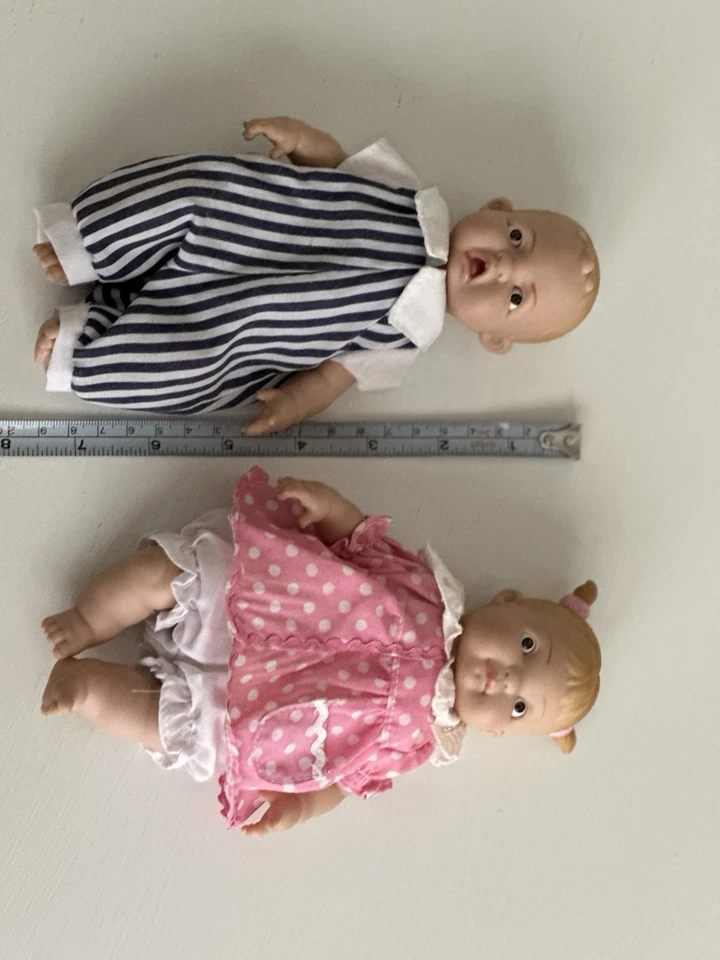 Muñeca Uneeda Precious Expressions 1999 vintage niño y niña Foto 2 de 4