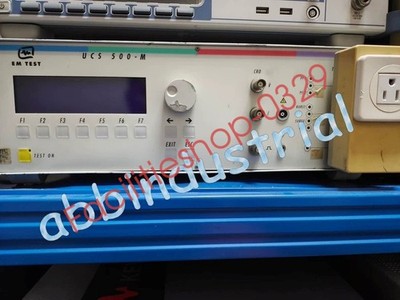 UCS 500-M integrated testing system DHL/FedEx