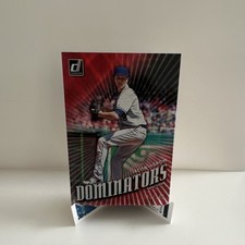 Panini 2019 Donruss Jacob deGrom Dominators Insert #D3 New York Mets 133/149