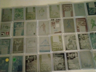 NFL Football Printing Plates 1/1 GRAB PACK-Guaranteed 