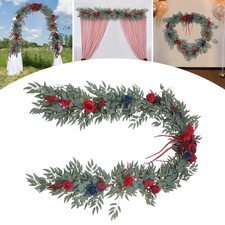 Wedding Garland Artificial Eucalyptus 9ft Floral Swag for Table Arch