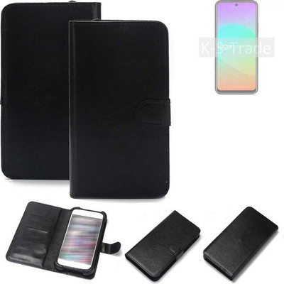 Schutz Hülle für Acer Sospiro A52 Ultra Wallet Case + Bumper schwarz Flipstyle