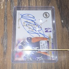 Press Pass 2005 Luis Castillo Autographed Rookie #40 Serial #/100 Northwestern