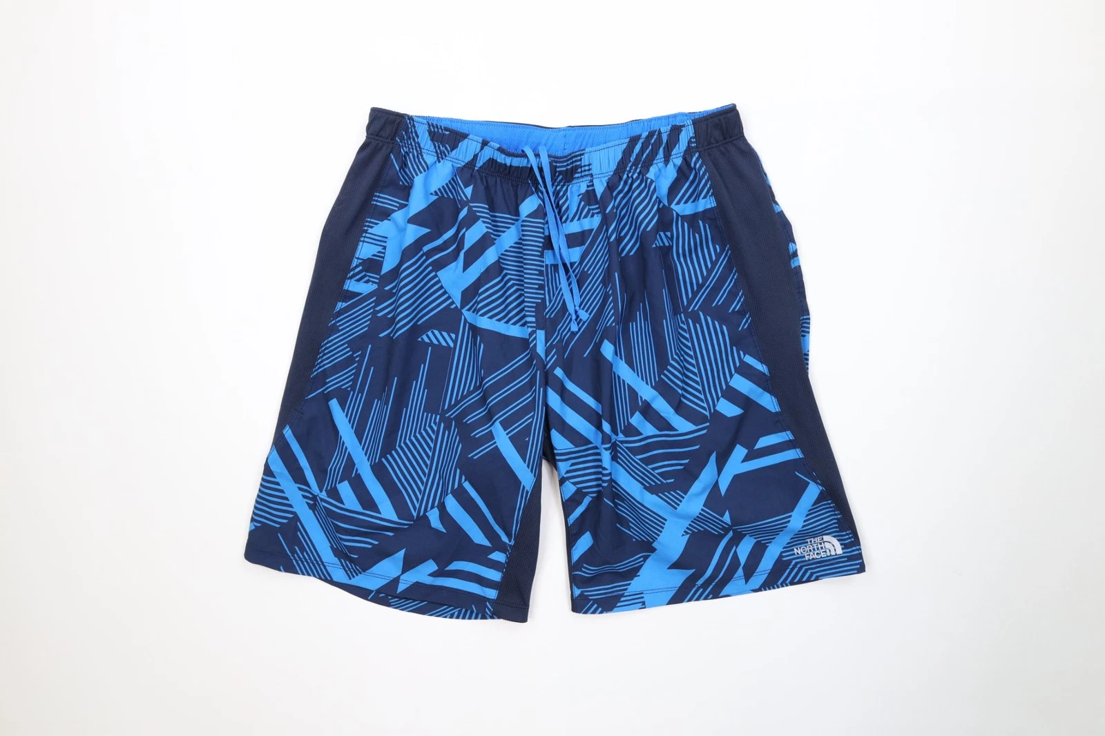 The North Face Mens Medium Geometric Reflective Lined Running Trekking Shorts