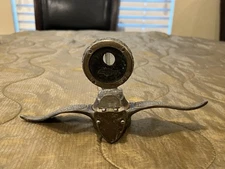 Antique 1920’s Chevrolet Winged Moto Meter Radiator Hood Ornament - Motometer