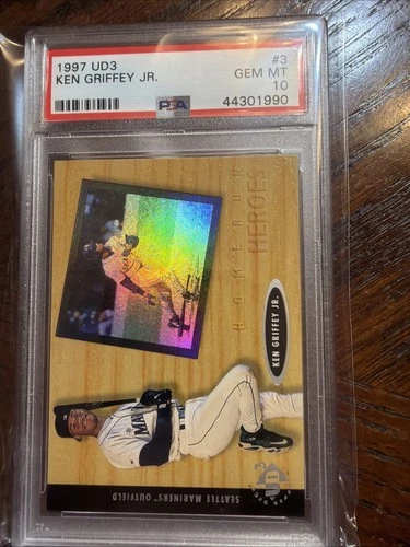 1997 Upper Deck UD3 MLB Ken Griffey Jr HOF Seattle Mariners #3 PSA 10