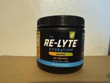 Redmond Re-Lyte Hydration Electrolyte Mix Mango 60 Servings BRAND NEW!