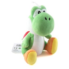 New Green Yoshi SUPER MARIO BROS. 8 inch Plush Official San-Ei 1416 Plushie