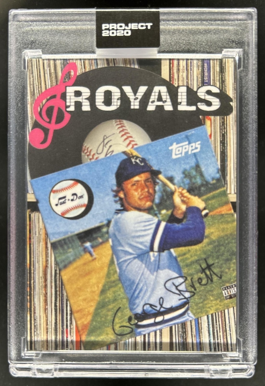 2020 Topps Project George Brett #212 Royals