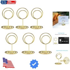 20pcs Mini Place Card Holders, Cute Table Number Holders, Small Size Table Ca...