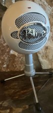 Blue Snowball iCE USB Desktop Microphone White Adjustable Stand Cardioid