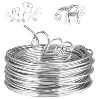 Basteldraht 3Mm 15M Aluminiumdraht FüR Basteln, Diy, Modellbau, Kunst, Handwerk