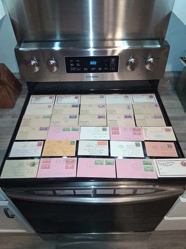 SL 9510/ 30 Used US Postcards Half Unaddressed us stamps collections lots