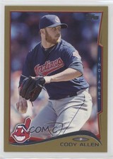 2014 Topps Update Gold 1035/2014 Cody Allen #US-285 7k6