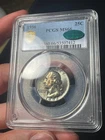 1956 PCGS MS66 CAC Washington Silver Quarter Toned EX. MS67 Fatty