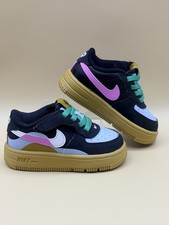 NIKE FORCE 1 LOW EASYON BLACK/SUMMIT WHITE SHOES FN0408-001 TODDLER SIZE 5C