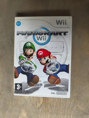 Mario Kart with Wii Wheel (Nintendo Wii, 2008) - Image 1 of 3