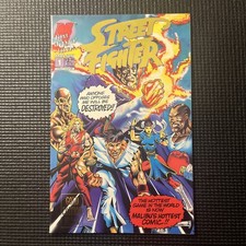Street Fighter 1 NM Gold Edition 18,000 Variant Malibu September 1993