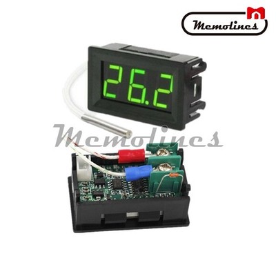 B310 Digital Green LED Display Thermometer Temperature Meter K-type Thermocouple