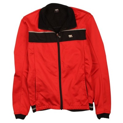 Roter Windbreaker Mantel Herren UK Größe S Souke Sport