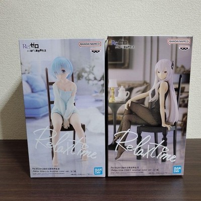Re Zero Rem Echidna Figurenset Bandai Banpresto Sammlerstück Anime Japan