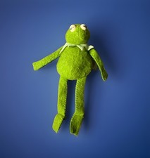 Vintage 1979 KERMIT THE FROG 864 Beanbag Fisher Price Rare Muppet Rare Muppets