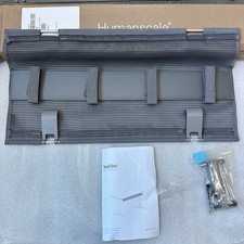 Humanscale 24  L NeatTech Cable Management System, Lightweight Mesh, Black