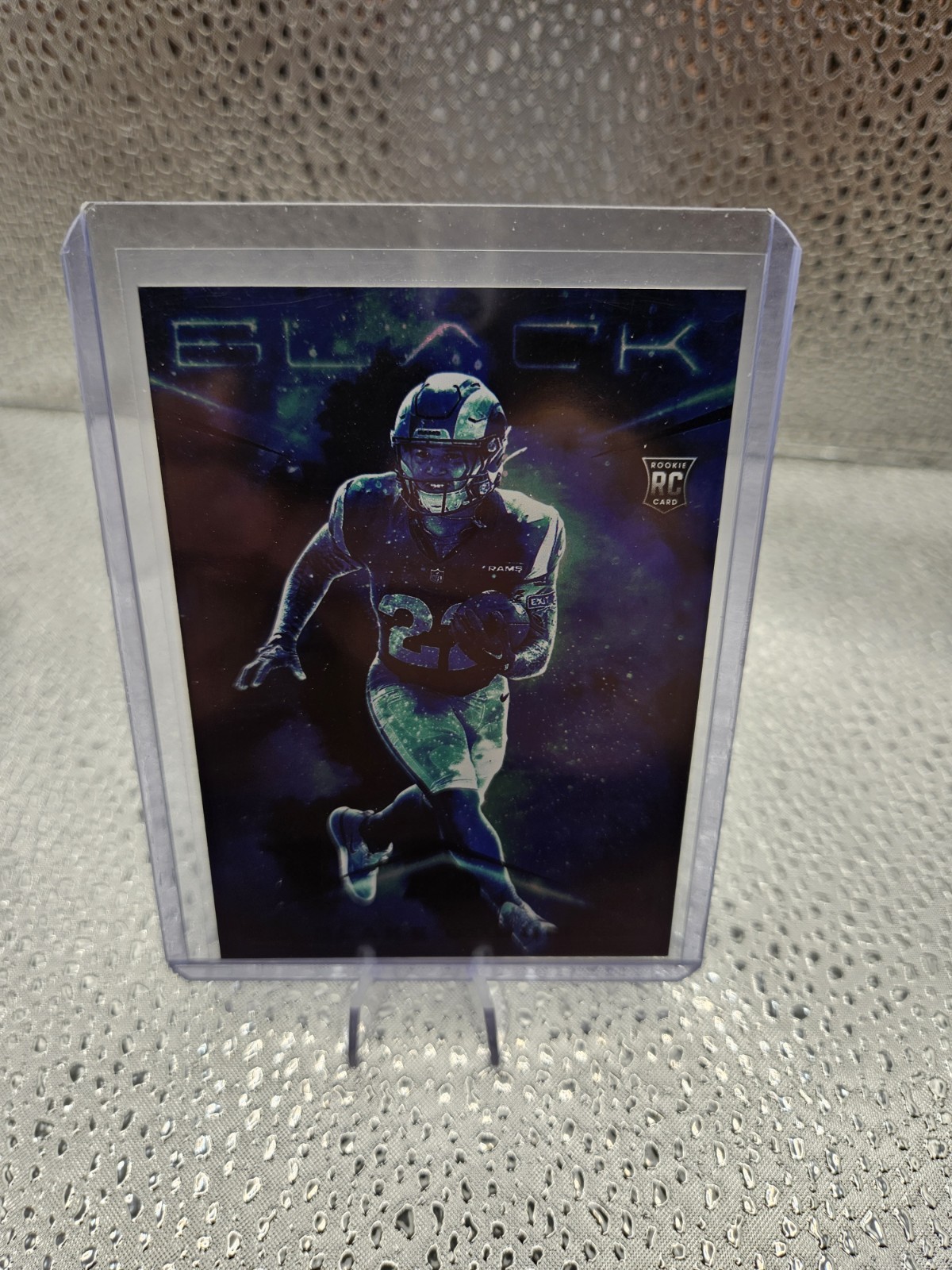 Blake Corum Panini Black Smokescreen #SMBCM Base
