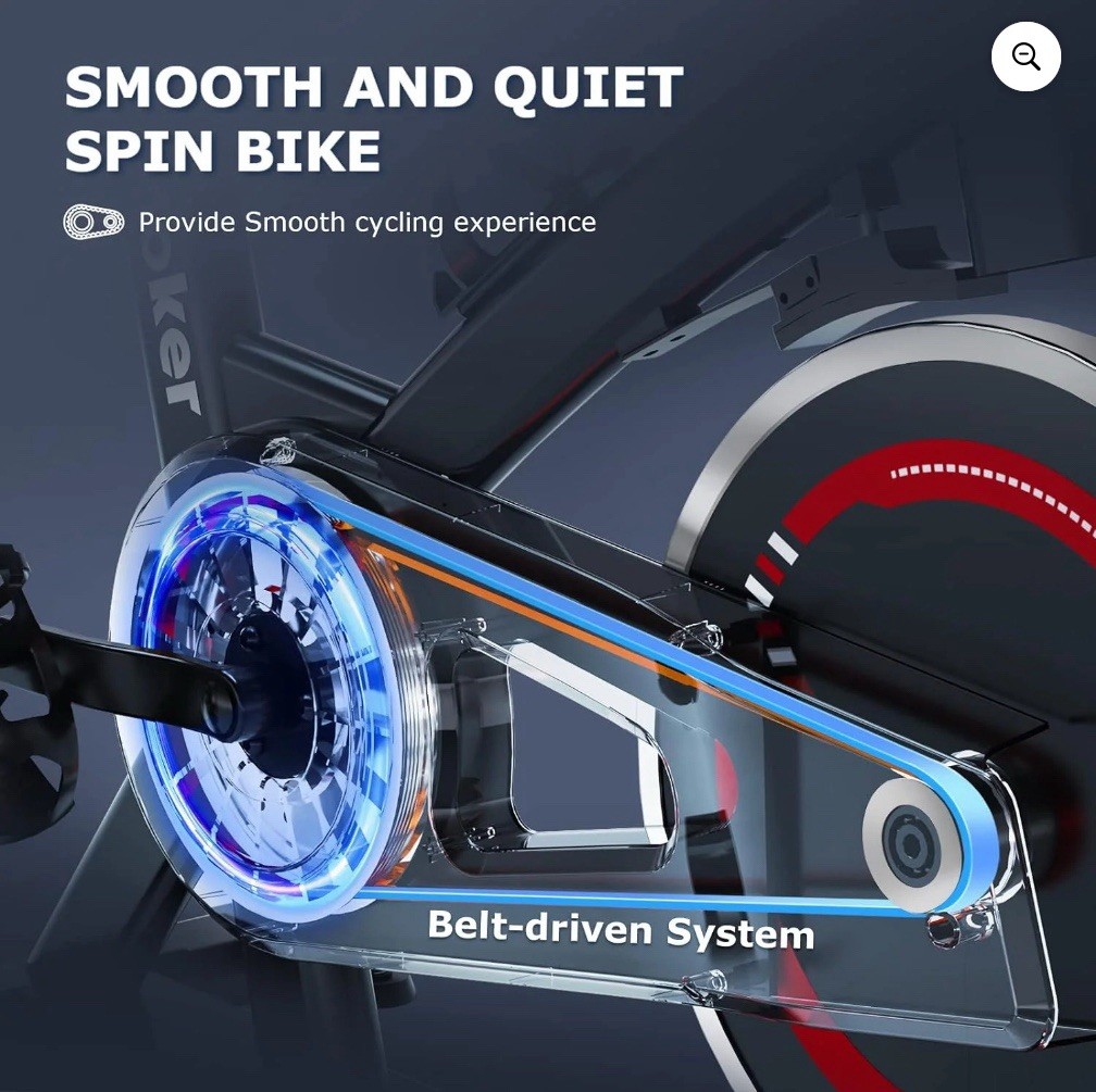 Wenoker Stationary Exercise Bike,Indoor Cycling Bicycle