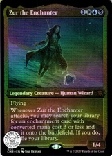 MTG Zur the Enchanter (Foil Etched) (544) | NM Foil | Commander Legends (CMR)